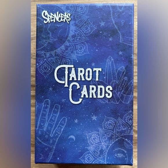 NWOT SPENCER’S TAROT CARDS Standard 72 Card Deck 22 Major & 56 Minor Arcana - Picture 1 of 4